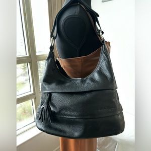 Salvatore Ferragamo Leather Hobo Bag